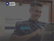 Tablet Screenshot of hotelolimp.pl