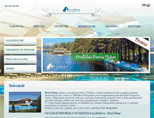 Tablet Screenshot of hotelolimp.com